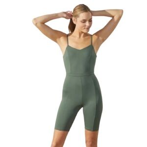 UpWest GO Rib Bodysuit/Jumpsuit Size XS Basil NWT Yoga Activewear Athleisure